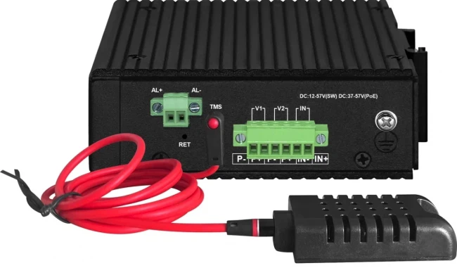 Промышленный управляемый (L2+) HiPoE коммутатор Gigabit Ethernet NST NS-SW-8G2G-PL/IM
