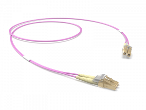 Оптический патчкорд LC/LC Duplex, 50/125 OM4, тип S, LSZH, ULL, 1 м Patchwork Оптический патчкорд LC / LC Duplex, 50 / 125 OM4, тип S, LSZH, ULL, 1 м (84114011)