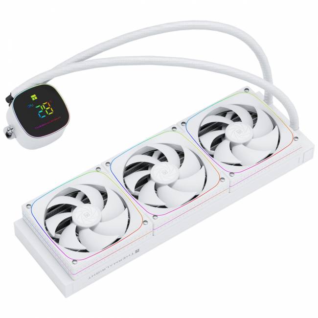 Система жидкостного охлаждения Thermalright Frozen Horizon 360 Digital White — для бизнеса и офиса Система жидкостного охлаждения Thermalright Frozen Horizon 360 Digital White — для бизнеса и офиса