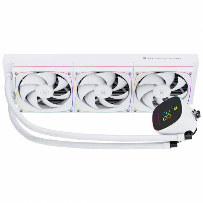 Система жидкостного охлаждения Thermalright Frozen Horizon 360 Digital White — для бизнеса и офиса Система жидкостного охлаждения Thermalright Frozen Horizon 360 Digital White — для бизнеса и офиса