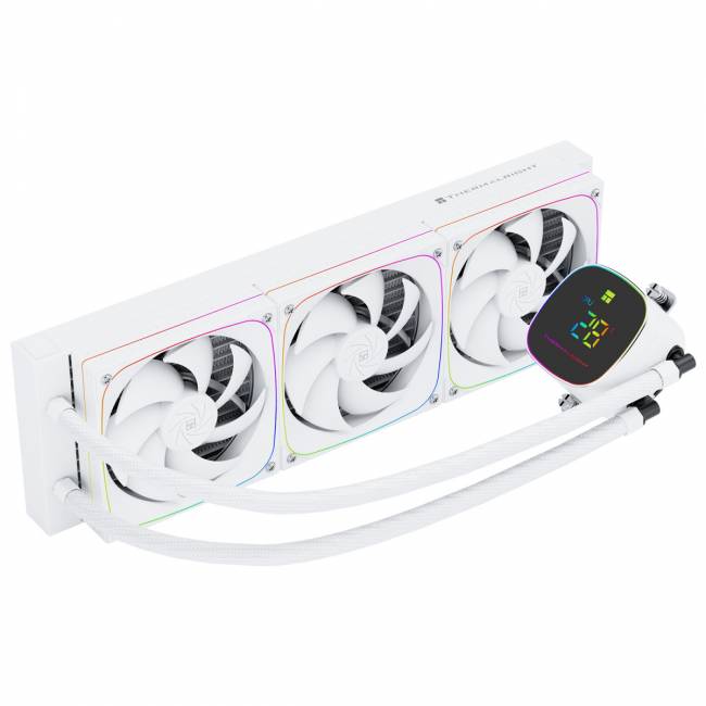 Система жидкостного охлаждения Thermalright Frozen Horizon 360 Digital White — для бизнеса и офиса Система жидкостного охлаждения Thermalright Frozen Horizon 360 Digital White — для бизнеса и офиса