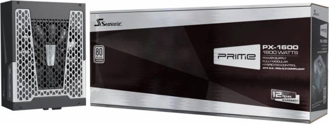 Блок питания Seasonic PX-1600 SSR-1600PD2 — для бизнеса и офиса