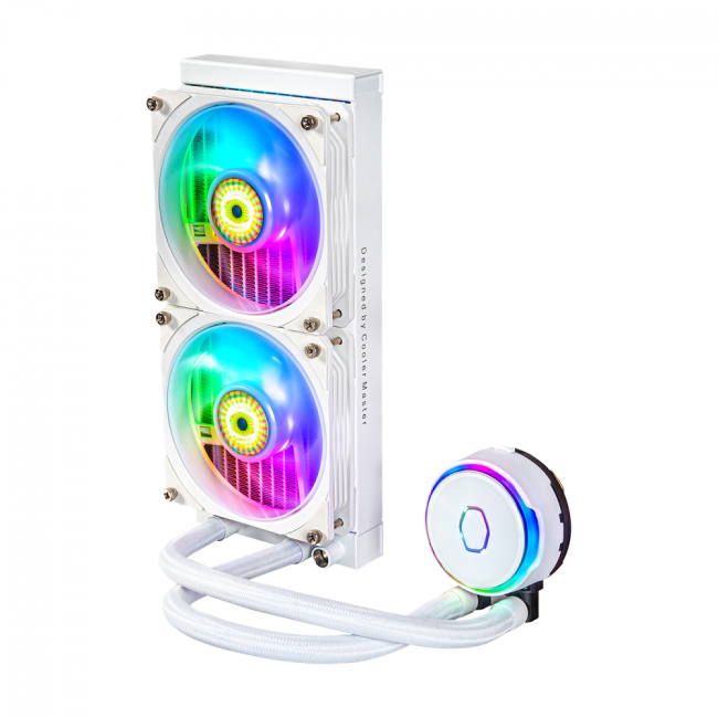 Система охлаждения Cooler Master MasterLiquid PL240 Flux White Edition Система охлаждения Cooler Master MasterLiquid PL240 Flux White Edition