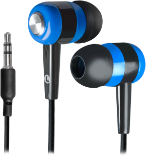 Defender Наушники вставки Basic 616 черный + синий Defender Basic 616