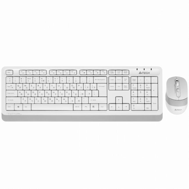 Клавиатура + мышь A4Tech Fstyler F1010 клав:белый/серый мышь:белый/серый USB Multimedia (F1010 WHITE A4Tech F1010 WHITE — для бизнеса и офиса Клавиатура + мышь A4Tech Fstyler F1010 клав:белый/серый мышь:белый/серый USB Multimedia (F1010 WHITE A4Tech F1010 WHITE — для бизнеса и офиса