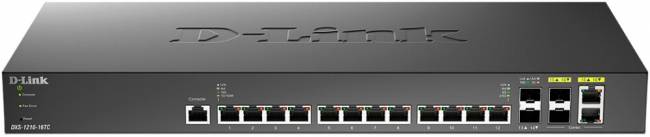 Коммутатор D-Link DXS-1210-16TC/B1A — для бизнеса и офиса