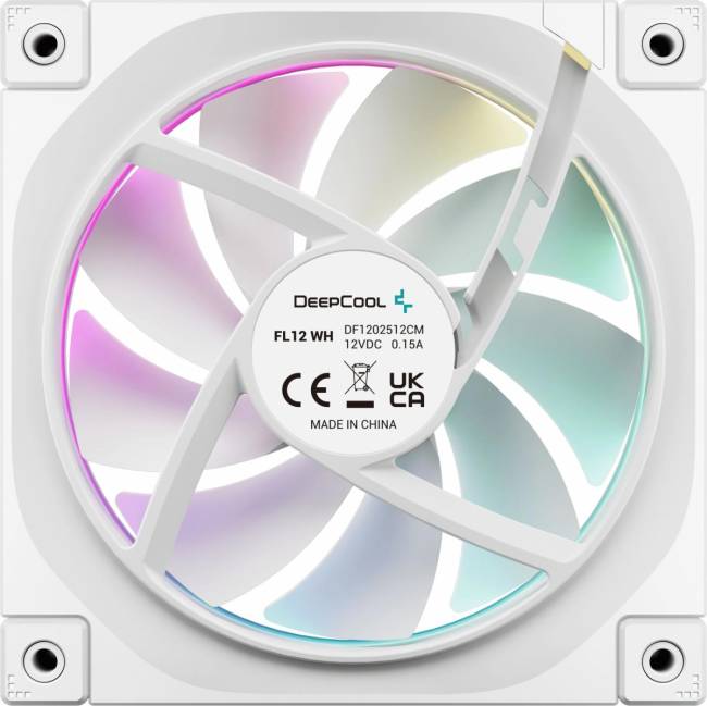 Вентилятор для корпуса Deepcool R-FL12-WHAPN1-G — для бизнеса и офиса Вентилятор для корпуса Deepcool R-FL12-WHAPN1-G — для бизнеса и офиса