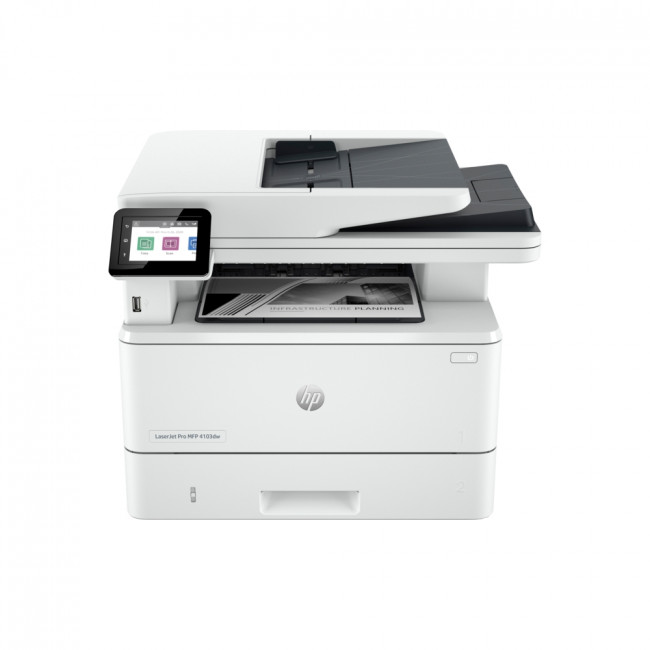 Лазерное МФУ HP LaserJet Pro 4103dw — для бизнеса и офиса Лазерное МФУ HP LaserJet Pro 4103dw — для бизнеса и офиса