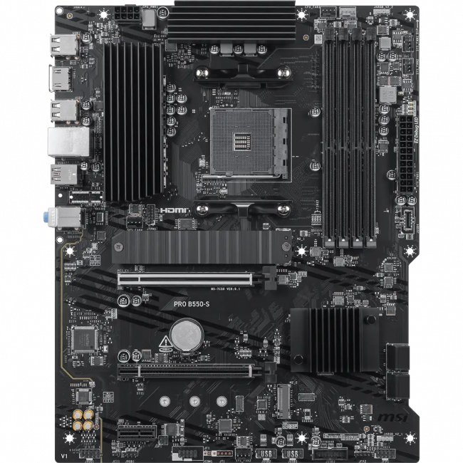 Материнская плата MSI PRO B550-S — для бизнеса и офиса