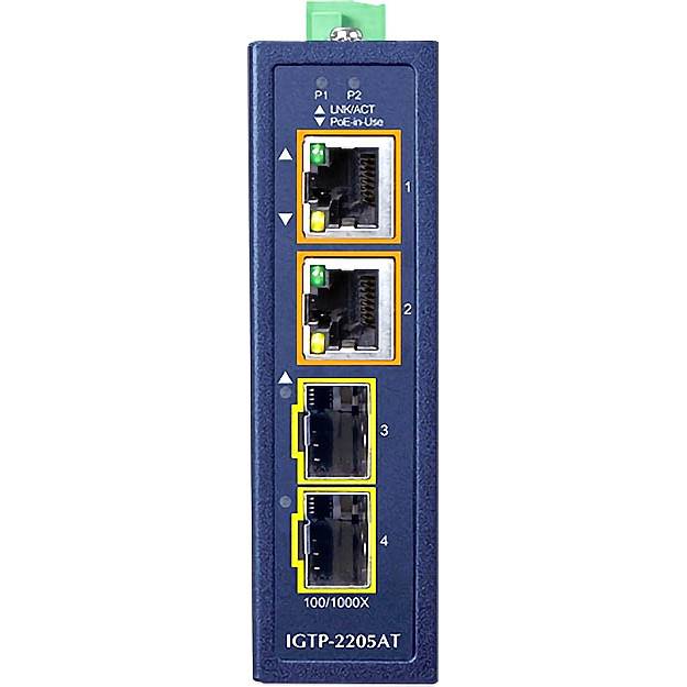 медиа конвертер PLANET IGTP-2205AT — для бизнеса и офиса