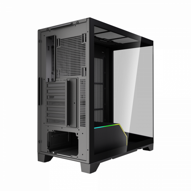 Корпус без блока питания HSPD F550-TGBK — для бизнеса и офиса