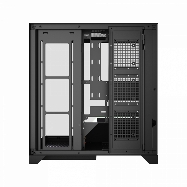 Корпус без блока питания HSPD F550-TGBK — для бизнеса и офиса