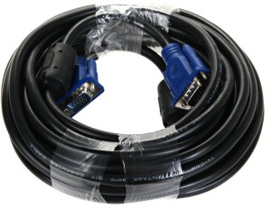 Кабель соединительный SVGA (15M/M) 10m 2 фильтра TV-COM <QCG120H-10M> TV-COM VGA (m) - VGA (m) 10м