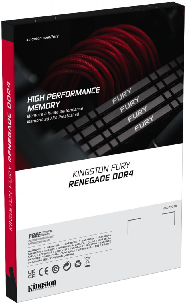 Память оперативная Kingston FURY Renegade KF436C16RB1/16 — для бизнеса и офиса