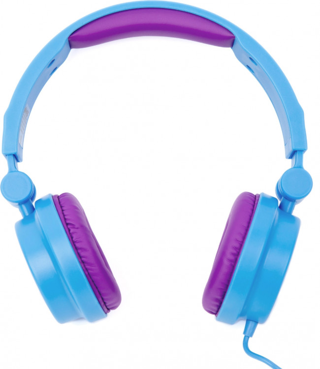 Наушники детские Hiper LUCKY Purple, фиолетовые-синие (HTW-VTX6) Hiper HTW-VTX6 — для бизнеса и офиса