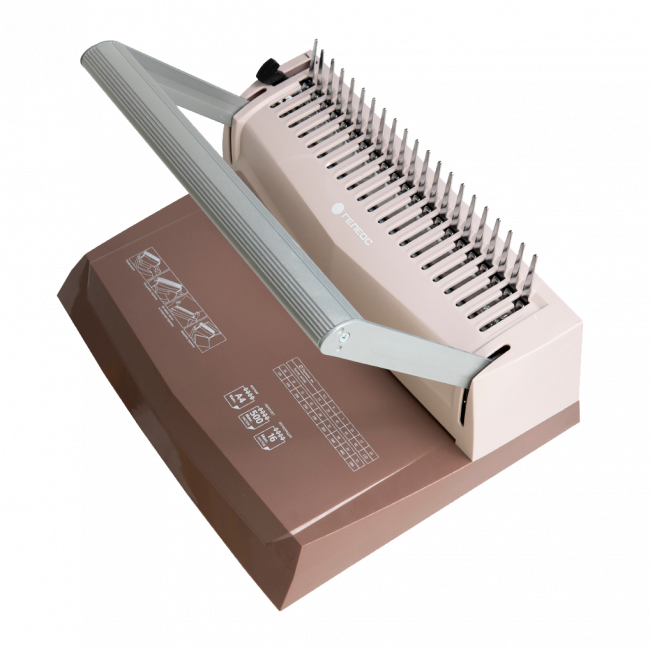 Переплетчик ГЕЛЕОС БП-16 коричневый Гелеос БП16пк — для бизнеса и офиса