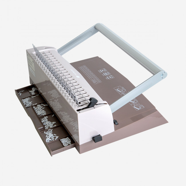 Переплетчик ГЕЛЕОС БП-16 коричневый Гелеос БП16пк — для бизнеса и офиса