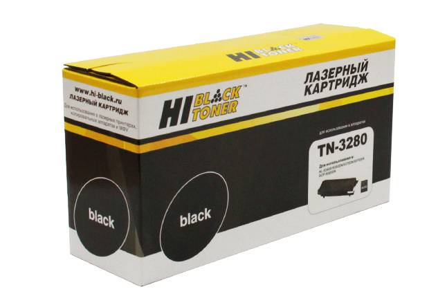 Тонер-картридж Hi-Black (HB-TN-3280) для Brother HL-5340/5350/5370/5380//DCP8070D, 8K — для бизнеса и офиса