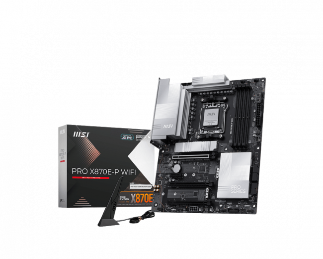 Материнская плата MSI PRO X870E-P WIFI — для бизнеса и офиса