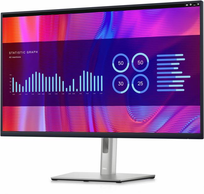 Монитор Монитор Dell 32" P3223DE черный IPS LED 5ms 16:9 HDMI матовая HAS Piv 1000:1 350cd 178гр/178гр 2560x1440 60Hz DP USB 11.7кг — для бизнеса и офиса