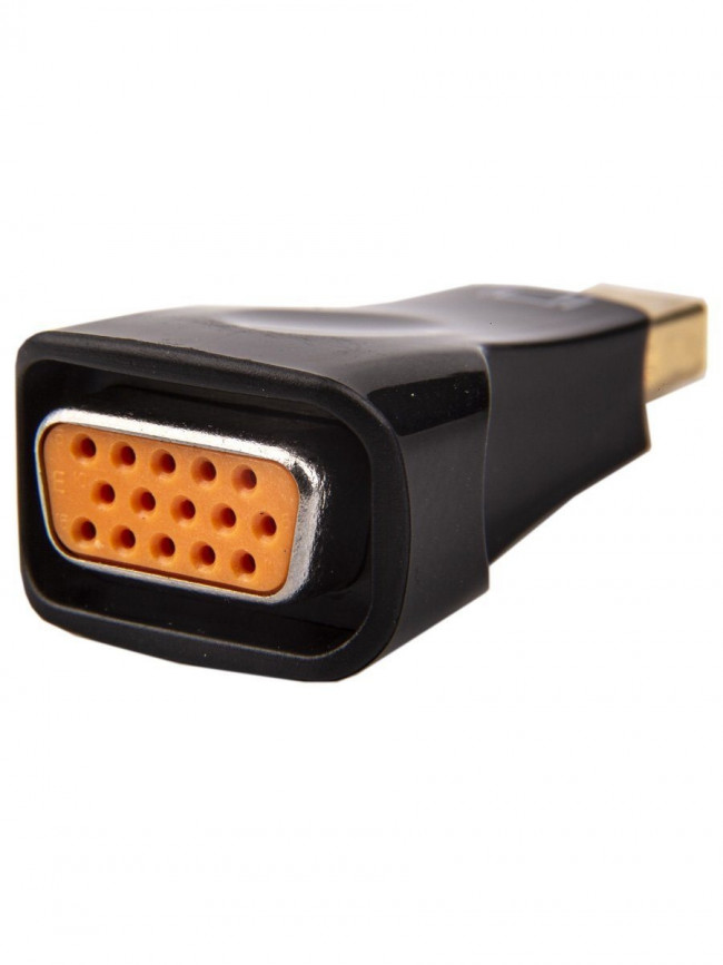 Переходник miniDP(M) --> VGA(F), VCOM <CA335> VCOM Mini DisplayPort (m) - VGA (f)