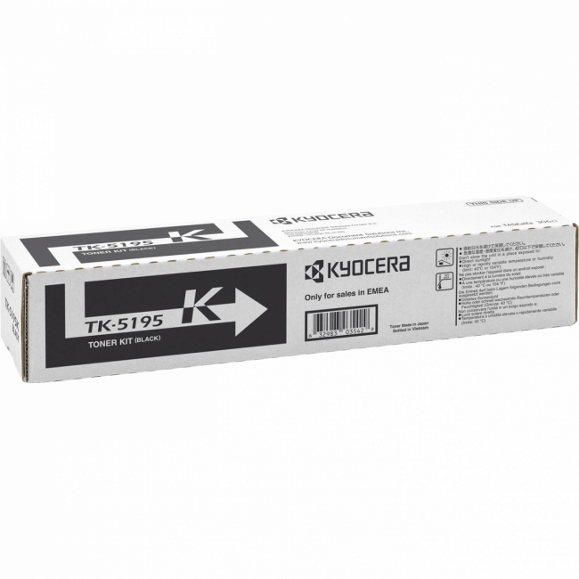 тонер-картридж Kyocera TK-5195K Kyocera TK-5195K (1T02R40NL0) — для бизнеса и офиса
