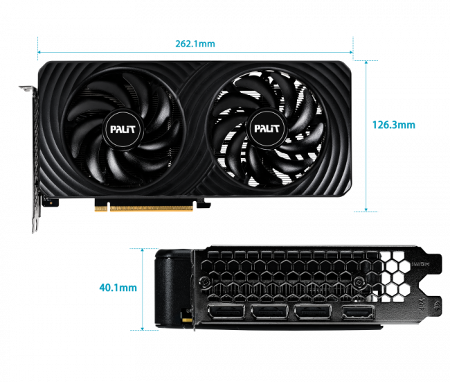 Видеокарта PALIT NE65050019P1-GB2070D — для бизнеса и офиса