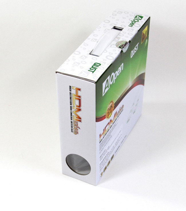 Кабель HDMI 19M/M ver 2.0, 20М, 2 фильтра  Aopen <ACG711D-20M> AOpen HDMI (m) - HDMI (m) 20м