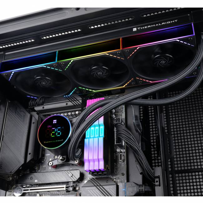 Система жидкостного охлаждения Thermalright Frozen Magic 360 Digital V2 Black — для бизнеса и офиса Система жидкостного охлаждения Thermalright Frozen Magic 360 Digital V2 Black — для бизнеса и офиса