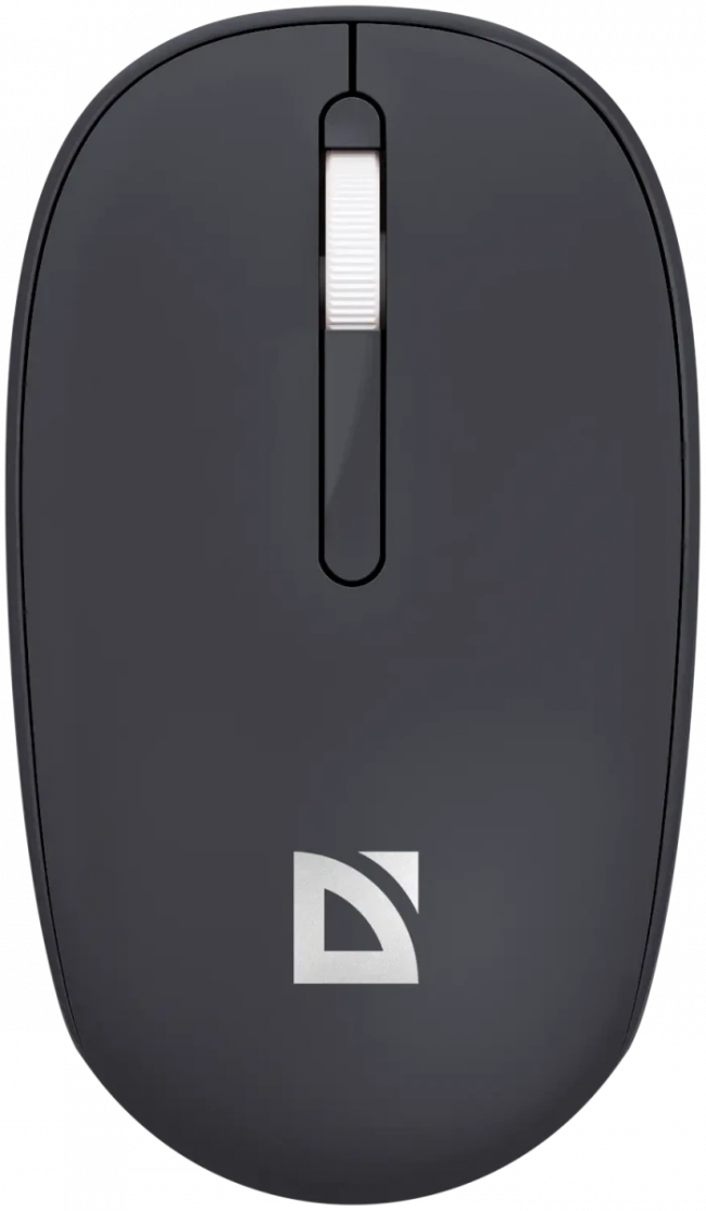Defender Беспроводная оптическая мышь Smart MM-396 Чер,3кн,2.4G+BT,500мАч,1600dpi Defender 52396 — для бизнеса и офиса