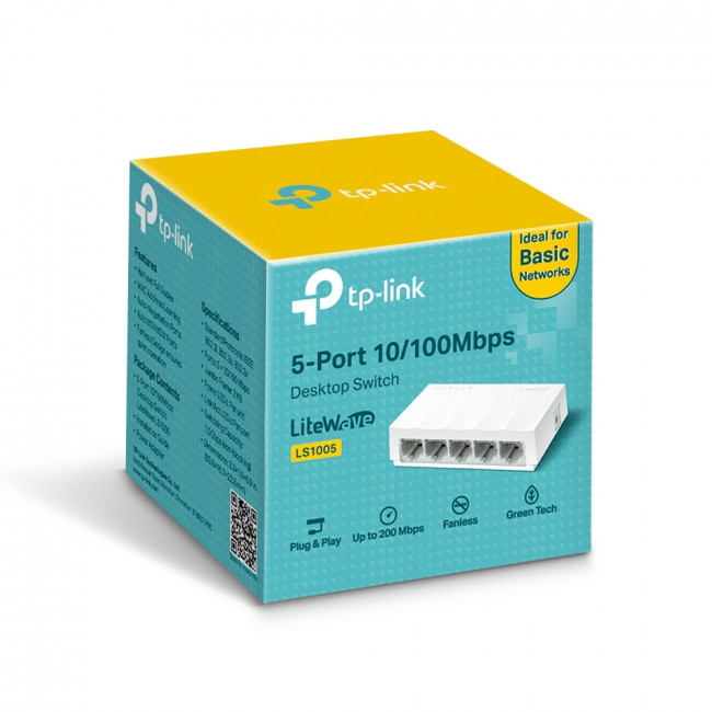Коммутатор TP-Link LS1005 Коммутатор TP-Link LS1005