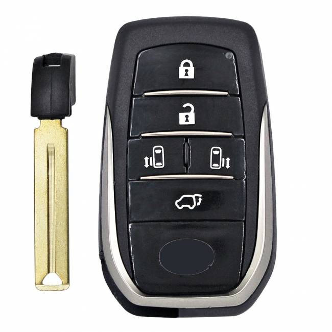 Корпус смарт ключа TOYOTA 5 кнопок — для бизнеса и офиса Корпус смарт ключа TOYOTA 5 кнопок — для бизнеса и офиса