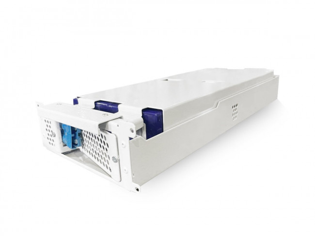 Сменный батарейный картридж DELTA RBM43, совместимый с ИБП АРС SMT2200RMI2U, SMT3000RMI2U, SUA2200RMI2U, SUA3000RMI2U, SUM1500RMXLI2U, SUM3000RMXLI2U, SUM48RMXLBP2U, ДxШxВ 528х211х76мм., вес 17.8кг., срок службы до 8 лет. Delta RBM43