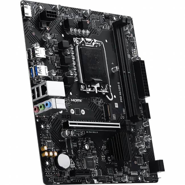 Материнская плата MSI PRO H610M-S — для бизнеса и офиса