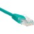 Патчкорд литой "Telecom" UTP кат.5е 20,0м зеленый VCOM NA102-G-20M