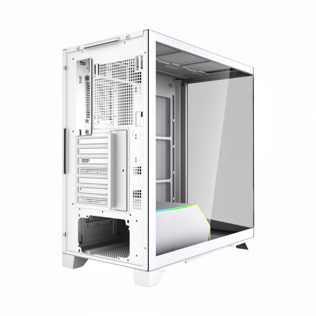 Корпус без блока питания HSPD F550-TGWH — для бизнеса и офиса