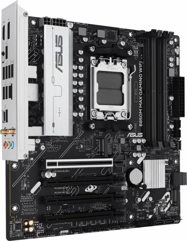 Материнская плата ASUS B850M MAX GAMING WIFI — для бизнеса и офиса Материнская плата ASUS B850M MAX GAMING WIFI — для бизнеса и офиса