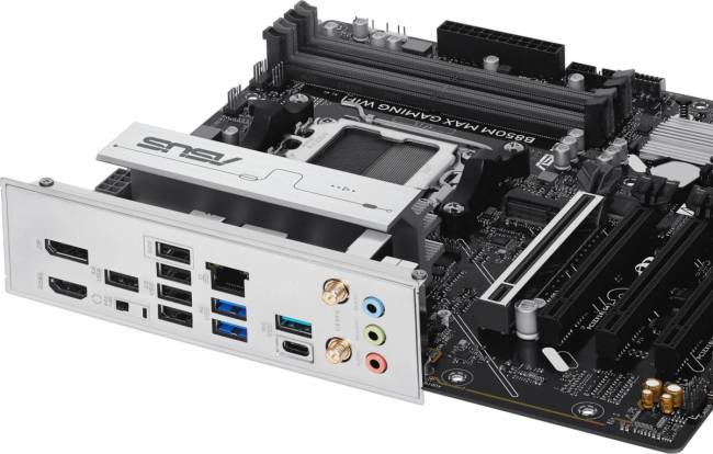 Материнская плата ASUS B850M MAX GAMING WIFI — для бизнеса и офиса Материнская плата ASUS B850M MAX GAMING WIFI — для бизнеса и офиса