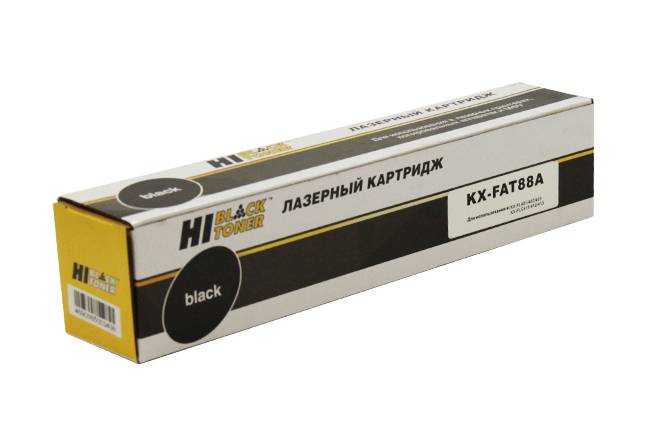 Тонер-картридж Hi-Black (HB-KX-FAT88A) для Panasonic KX-FL401/402/403/FLC411/412/413, 2K — для бизнеса и офиса