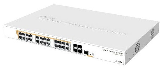 Коммутатор Mikrotik CRS328-24P-4S+RM — для бизнеса и офиса Коммутатор Mikrotik CRS328-24P-4S+RM — для бизнеса и офиса