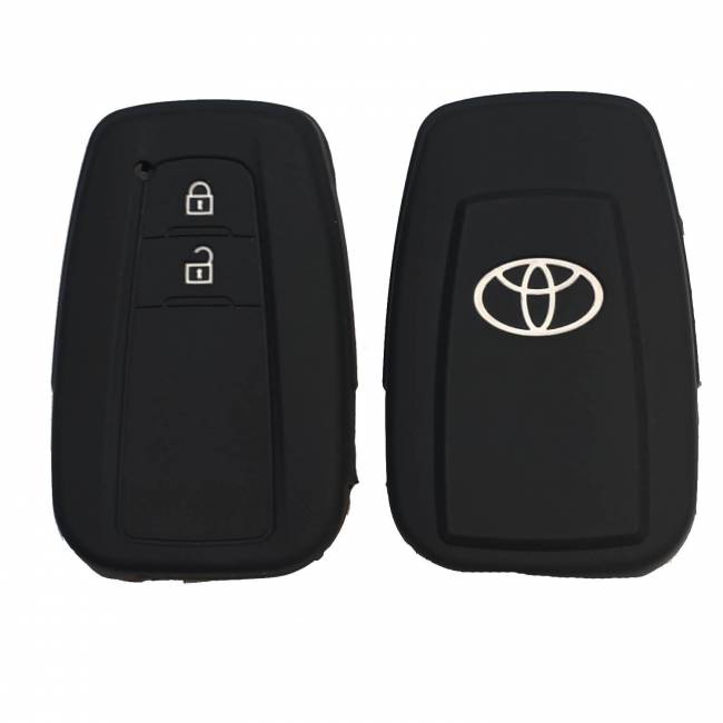 Чехол силиконовый смарт ключа TOYOTA 2 кнопки (с лого) — для бизнеса и офиса Чехол силиконовый смарт ключа TOYOTA 2 кнопки (с лого) — для бизнеса и офиса