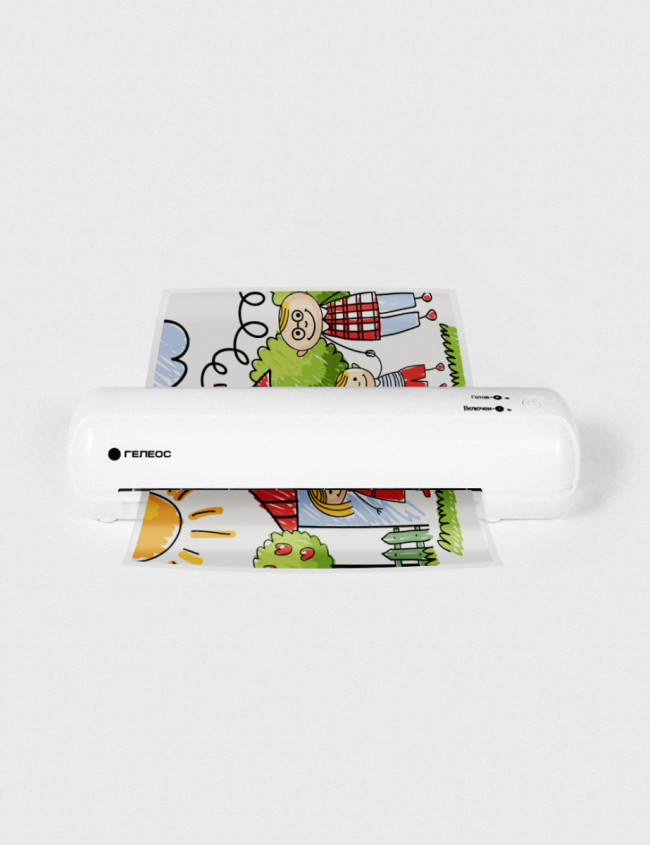 Ламинатор ГЕЛЕОС ЛМ A4 МИНИ Гелеос ЛМ-А4Мини — для бизнеса и офиса