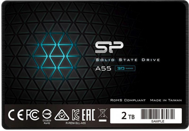 Накопитель SSD Silicon Power SP002TBSS3A55S25 — для бизнеса и офиса