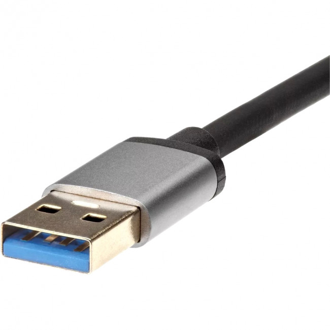 Кабель-переходник USB 3.0 (Am) --> HDMI(f)+VGA(f), Aluminum Shell, VCOM <CU322M> Кабель-переходник VCOM USB 3.0 AM/HDMI F+VGA F (CU322M)
