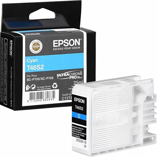 Картридж Epson T46S2 (C13T46S200) — для бизнеса и офиса