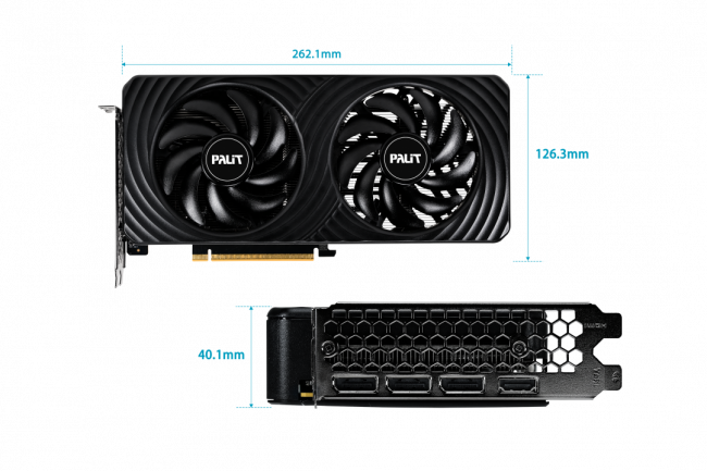 Видеокарта PALIT NE65050S19P1-GB2070D — для бизнеса и офиса