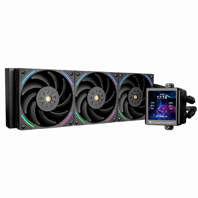Система жидкостного охлаждения Thermalright Frozen Vision 360 V2 Black — для бизнеса и офиса Система жидкостного охлаждения Thermalright Frozen Vision 360 V2 Black — для бизнеса и офиса