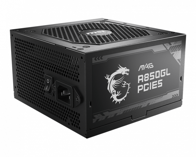 Блок питания ПК MSI MAG A850GL PCIE5 (306-7ZP8A11-CE0) — для бизнеса и офиса