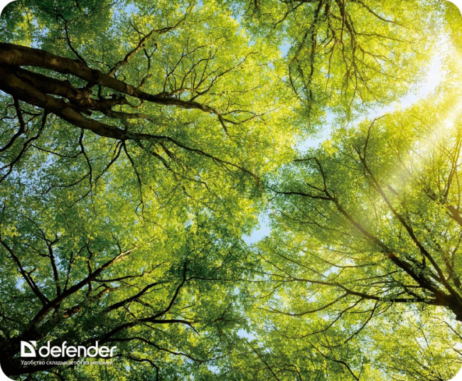 Defender Коврик для компьютерной мыши Silk Pad Nature 230x190x1.6 мм, 10 видов Defender Silk Pad Nature