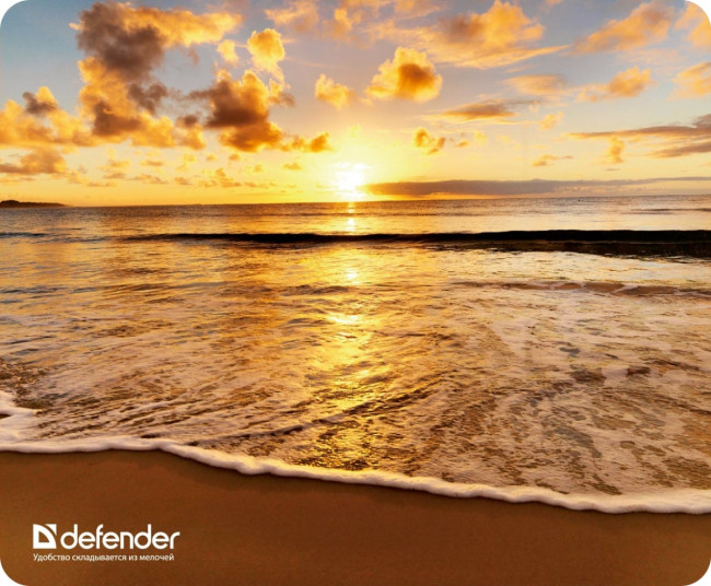 Defender Коврик для компьютерной мыши Silk Pad Nature 230x190x1.6 мм, 10 видов Defender Silk Pad Nature